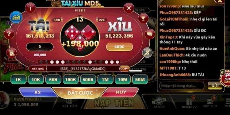 Giải thích cơ chế MD5 trong game Tài Xỉu